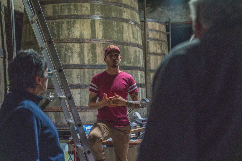 Visite de chais de la Maison Barbotin producteur récoltant de Pineau des Charentes et de Cognac en Charente Maritime
